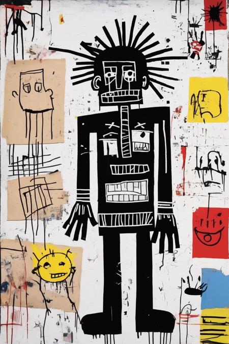 Jean-Michel Basquiat Style - SD XL | Stable Diffusion LoRA | Civitai